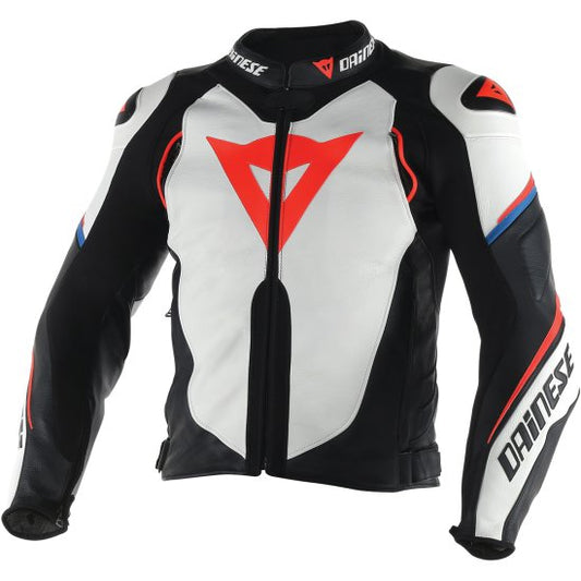 Dainese SUPER SPEED-D-1 Men's Cowhide Leather Motorcycle/Motorbike Leather Jacket All Year