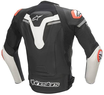 AlpineStars IGNITION Tech Compatible  Men's Cowhide Leather Motorcycle/Motorbike Leather Jacket All Year