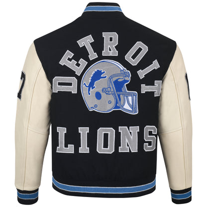 Biker Gear Pro Beverly Hills Hybrid Varsity Jacket University Letterman Bomber Jacket, Pure Wool & Original Cowhide Leather Jacket