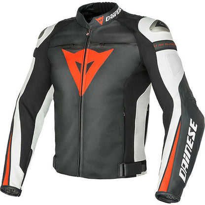 Dainese SUPER SPEED-R Men's Cowhide Leather Motorcycle/Motorbike Leather Jacket All Year