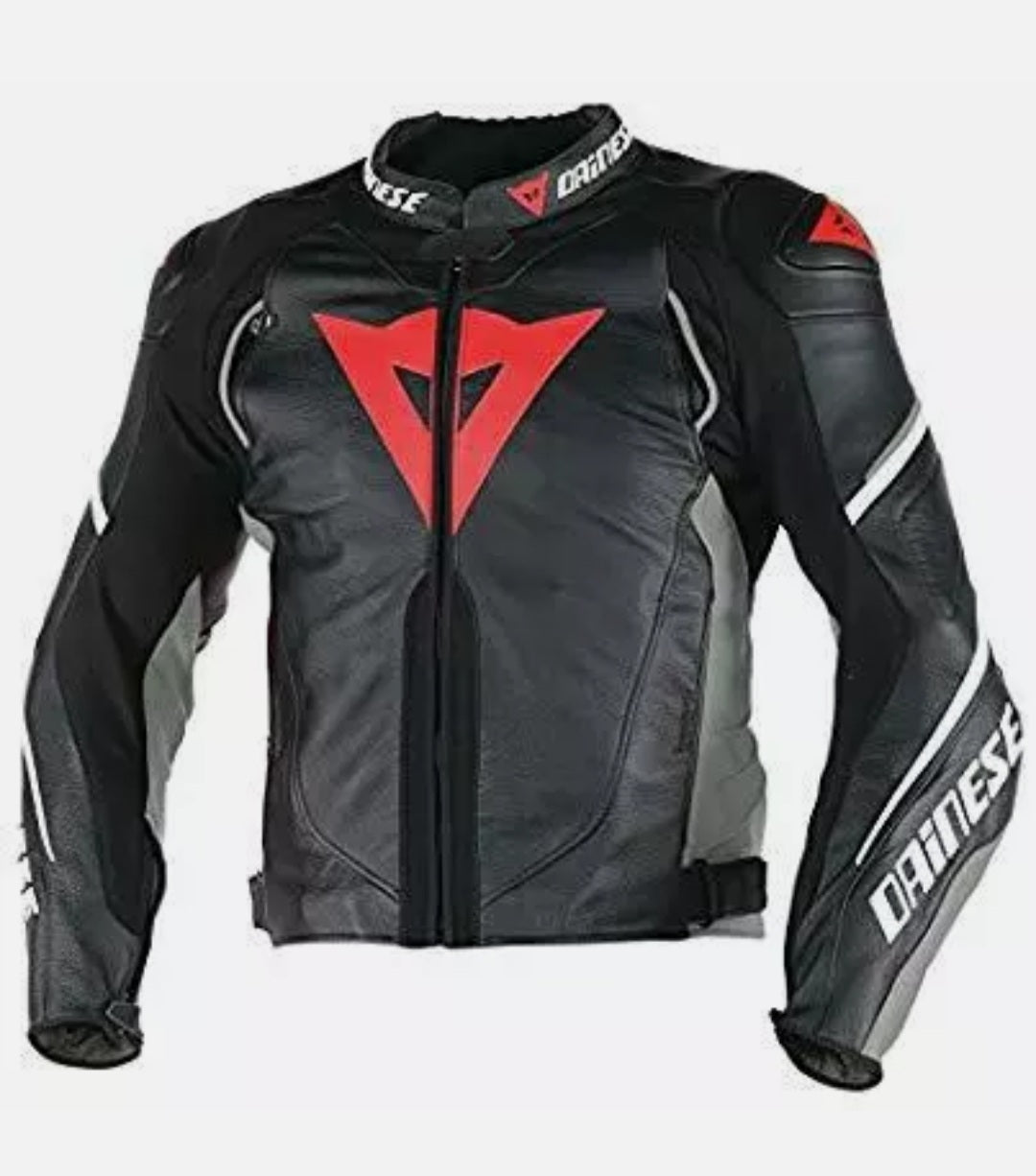 Dainese SUPER SPEED-D-1 Men's Cowhide Leather Motorcycle/Motorbike Leather Jacket All Year