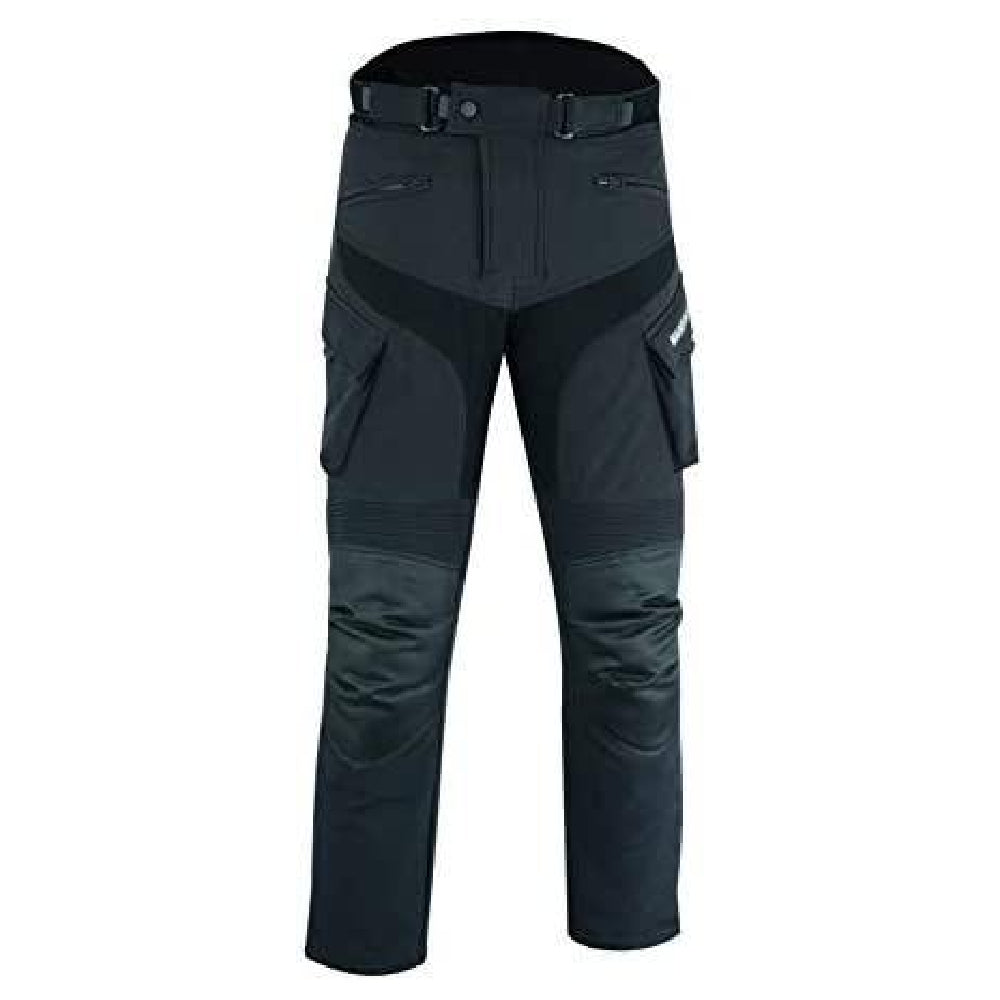 Biker Gear Pro Protect Softshell Motorcycle Trousers Hitech Fabric Winter Pants for men