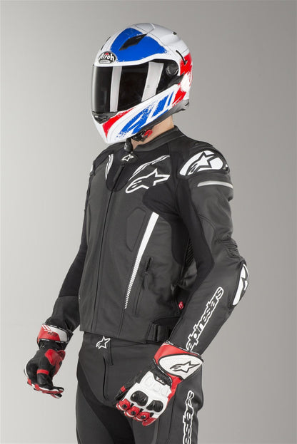 AlpineStars  ATEM V 3  Men's Cowhide Leather Motorcycle/Motorbike Leather Jacket All Year